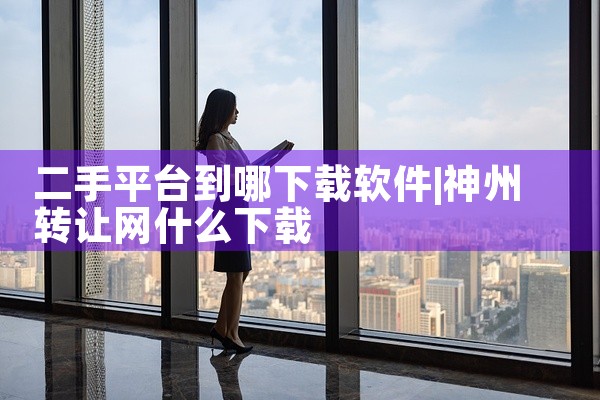 二手平台到哪下载软件
